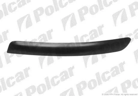 Молдинг бампера левый Polcar 8104075J