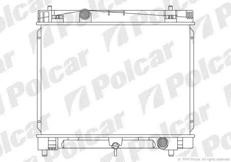 Радіатори охолодження Polcar 810508-1