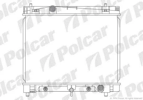 Радіатори охолодження Polcar 810508-2