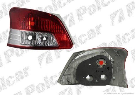 Фонарь задний справа Polcar 8105881E