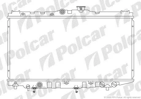 Радиаторы охлаждения Polcar 810908-6