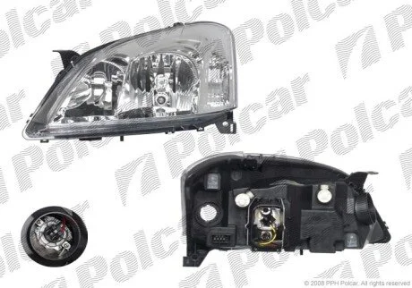 Фара основна права H7 Polcar 8114100E