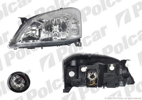 Фара основная правая H7 Polcar 811410-V