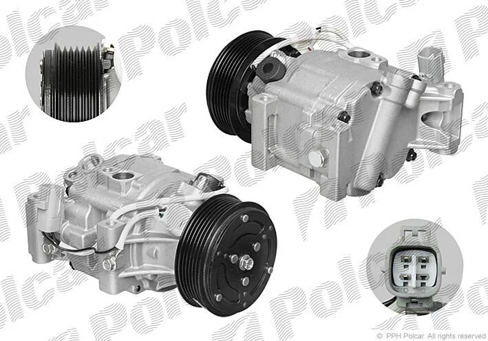 Компрессор кондиционера (новый) Polcar 8114KS-1 (фото 1)