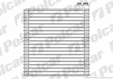 Випарник кондиціонера Polcar 8114P8-1