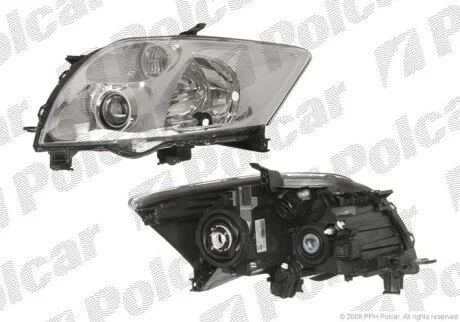 Фара основна права H11, HB3, PY21W, W5W Polcar 8116100E