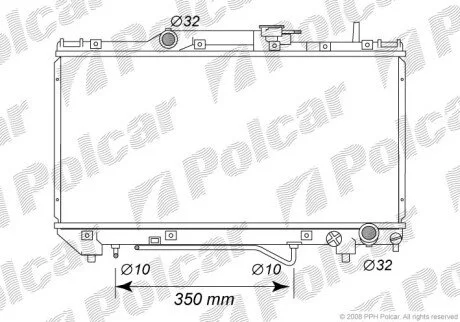 Радиаторы охлаждения Polcar 812208-5