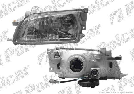 Фара основна права H4, W5W Polcar 8122104E