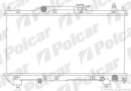 Радиаторы охлаждения Polcar 812308-3