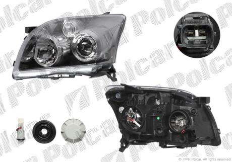 Фара основная Polcar 812609-E