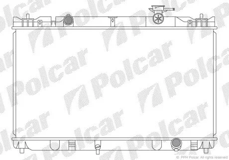 Радиаторы охлаждения Polcar 813608-2