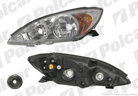 Фара основная правая H4, HB3 Polcar 813710-E