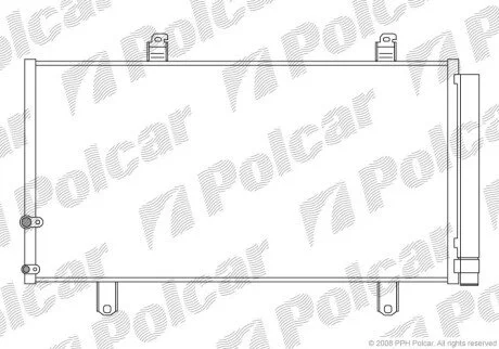 Радіатори кондиціонера Polcar 8138K8C1S