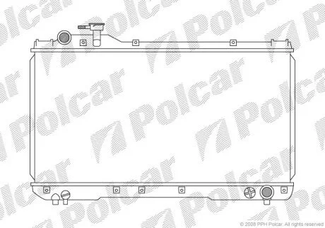 Радіатори охолодження Polcar 814408-1