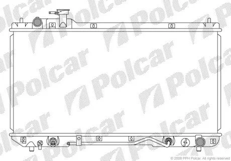 Радіатори охолодження Polcar 814408-4