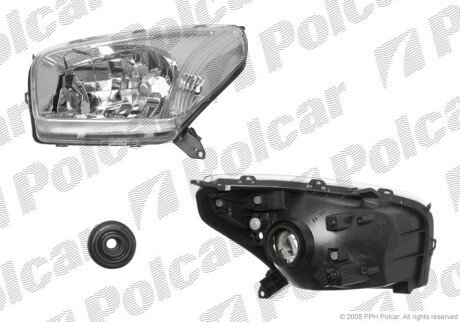 Фара основная правая H4 Polcar 8146100E