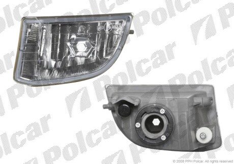 Фара передняя Polcar 814630-E