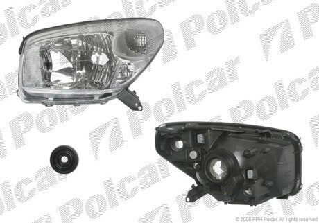 Фара основная правая H4 Polcar 8147104E