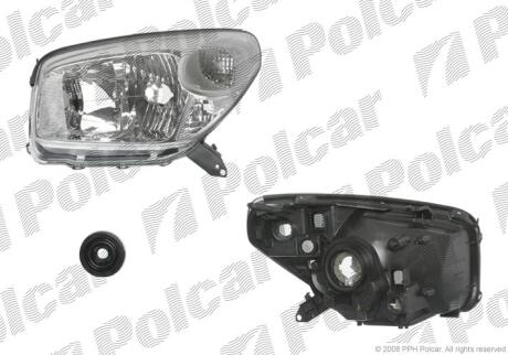 Фара основная правая H4 Polcar 814710-EUA
