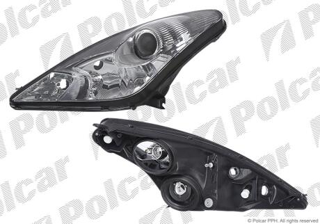 Фара основная правая H7, HB3, PY21W, W5W Polcar 815710UA
