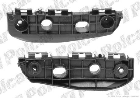 Кронштейн бампера лівий Polcar 815907-5