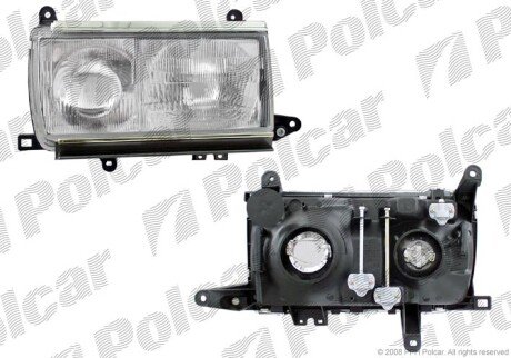 Фара основная левая H1, H4 Polcar 8176093E