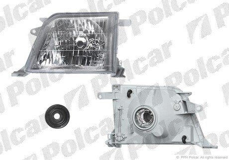 Фара основная левая H4 Polcar 8177091E