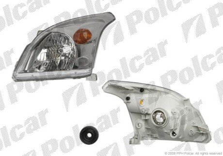 Фара основная правая H4 Polcar 8178101E