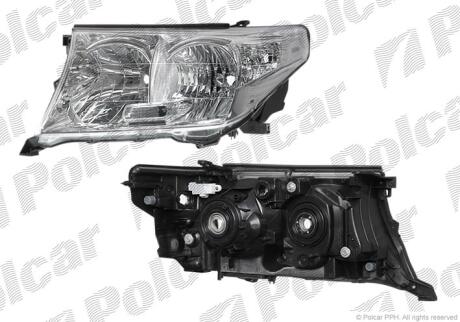 Фара основная Polcar 8184101E