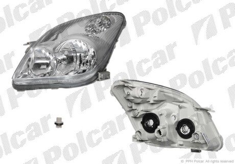 Фара основная правая HB3, HB4 Polcar 818510-E