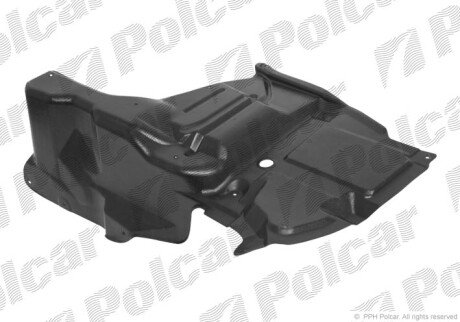 Защита под двигатель левый Polcar 818634-5