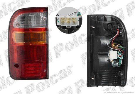 Ліхтар задній праворуч Polcar 819088