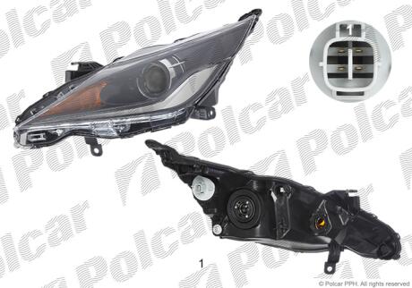 Фара основная Polcar 81A210-E