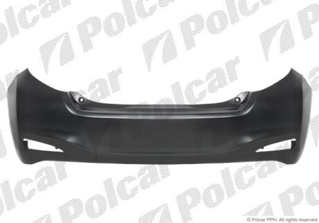Бампер задний Polcar 81B196-2