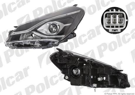 Фара основная Polcar 81B3092X