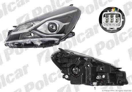 Фара основная Polcar 81B3101E