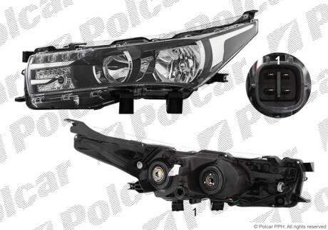 Фара основная Polcar 81C4104E