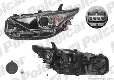 Фара основна Polcar 81C5091V