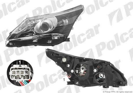 Фара основная Polcar 81D110-E