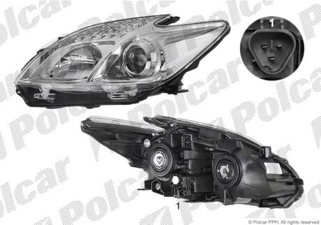 Фара основная Polcar 81H1103E