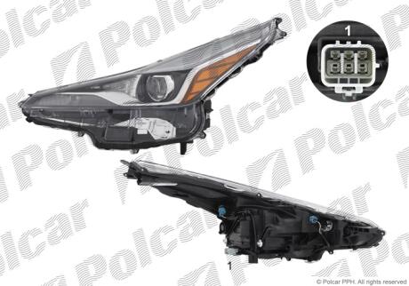 Фара основная Polcar 81H2091