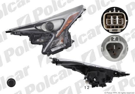 Фара основная Polcar 81H2092