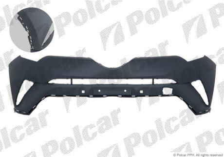 Бампер передній Polcar 81L30711