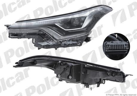 Фара основная Polcar 81L3092X