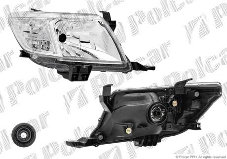 Фара основная правая H4 Polcar 81P110CE