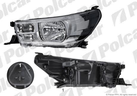 Фара основная Polcar 81P3100E