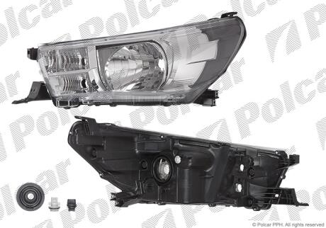 Фара основная Polcar 81P3103E
