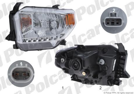 Фара основная Polcar 81P5100