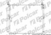 Радиатор кондиционера (Конденсатор) с осушителем Polcar 81T1K81K