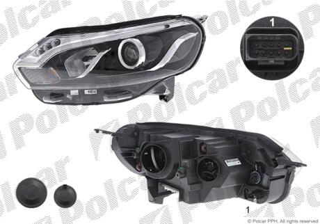 Фара основная Polcar 81U1101X